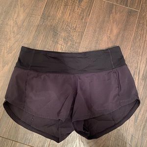 Lulu lemon speed up shorts